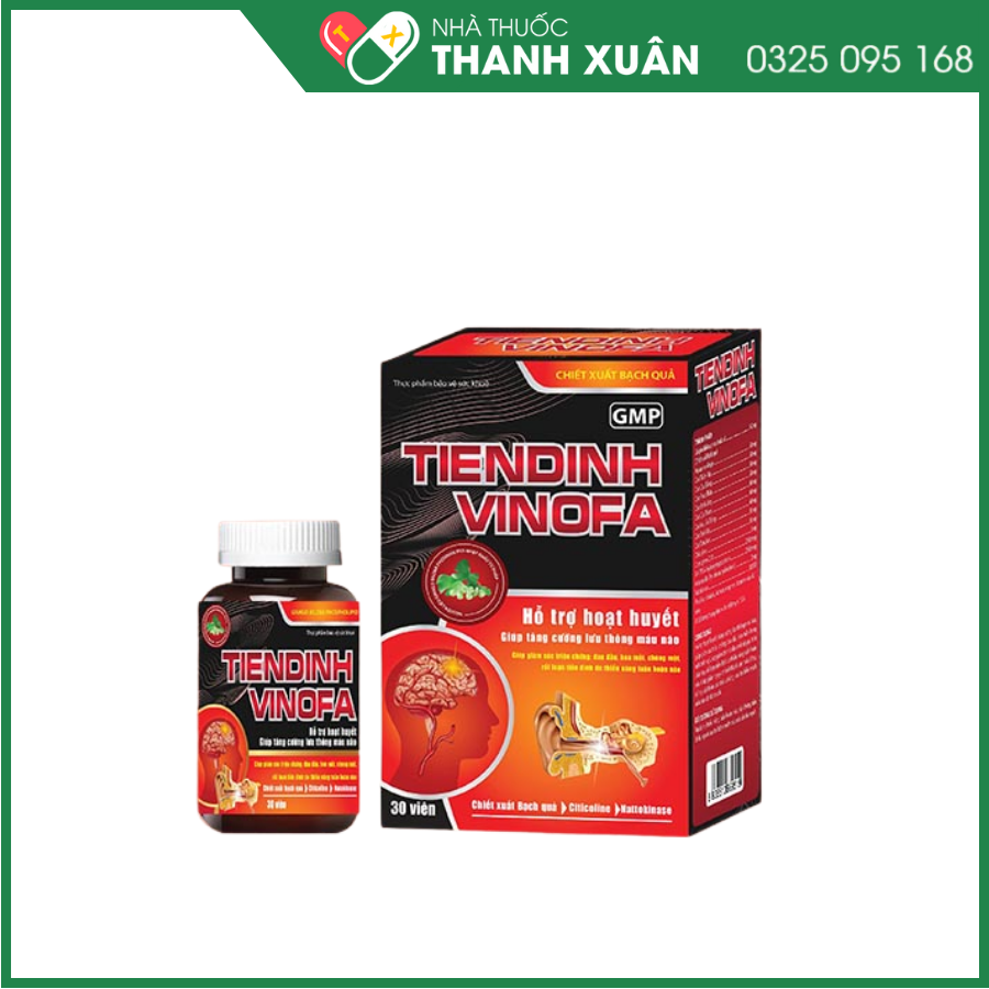 Tiền đình Vinofa viên uống tuần hoàn não
